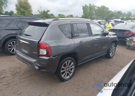 2015 Jeep Compass Limited из США, поврежденный, VIN 1C4NJDCB6FD239299